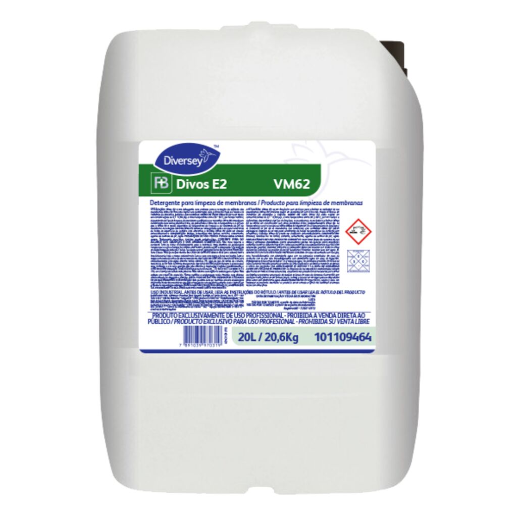 DIVOS E2 20L - Limpador enzimático para membranas.